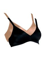 Kit Com 2 Sutiãs Sem Aro E Sem Bojo Moderato Demillus 61100 Colorido Kit Com 2 Sutiãs Sem Aro E Sem Bojo Moderato Demillus 61100 Colorido