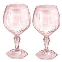 Kit Com 2 Taças Para Drinks Gin 350ml Acrílico Transparente Tango UZ