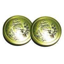 KIT Com 2 TAMPAS Para Potes Ø 110 mm QUATTRO STAGIONI 2000 ml, 3000 ml e 3800 ml. KIT Com 2 TAMPAS Para Potes Ø 110 mm QUATTRO STAGIONI 2000 ml, 3000 ml e 3800 ml.