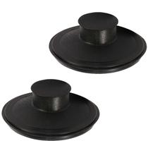Kit com 2 tampões para triturador de lixo de 3-3/8 pol., tampão para pia compatível com Insinkerator, Whirlaway, Baga, Kohler, Moen, Waste King e Kitchenaid Kit com 2 tampões para triturador de lixo de 3-3/8 pol., tampão para pia compatível com Insinkerator, Whirlaway, Baga, Kohler, Moen, Waste King e Kitchenaid