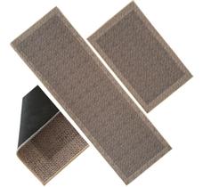 Kit com 2 Tapete Passadeira Antiderrapante Cozinha Emborrachado NilosDecor