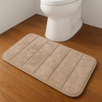 Kit Com 2 Tapete Soft Antiderrapante 40x60cm P/ Banheiro Box
