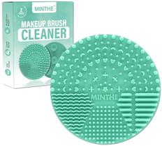 Kit com 2 Tapetes de Limpeza de Pincel de Maquiagem MINTHE - Silicone