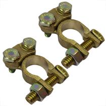 Kit com 2 terminais bateria universal automotivo sapinho para cabo 10 a 50 mm padrão modelo sapão Kit com 2 terminais bateria universal automotivo sapinho para cabo 10 a 50 mm padrão modelo sapão