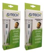 Kit Com 2 Termômetro Digital G-tech Th1027 Branco - G-tech