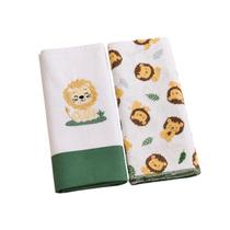 Kit com 2 Toalhas Fralda Luxo Para Bebê Menino