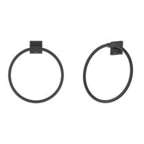 Kit com 2 Toalheiro Anel Up Estilosa para Seu Banheiro Kit com 2 Toalheiro Anel Up Estilosa para Seu Banheiro