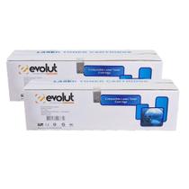 Kit com 2 toner compatível com tn 1060 evolut/ chinamate / profit- (hl1202 - 1200 - 1512 - 1617)