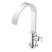 Kit com 2 Torneira para Lavatório de Mesa Bico Alta Flow Celite