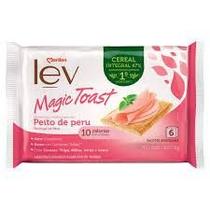 KIT COM 2 - Torrada Lev Magic Toast Peito De Peru 110g - 10 calorias por unidade.