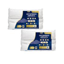 Kit com 2 Travesseiros Dobraveis Cervical Kit com 2 Travesseiros Dobraveis Cervical