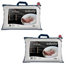 Kit com 2 Travesseiros Dunlopillo Infinity