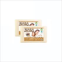 Kit com 2 Travesseiros NASA Viscoelástico Confortse 16cm