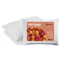 Kit com 2 Travesseiros Soft Peach 50x70cm Toque de Pêssego - O Travesseiro