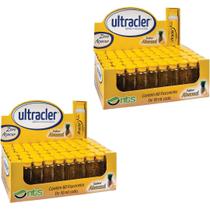 Kit com 2 Ultracler com 60 Flaconetes de 10 ML Sabor Abacaxi