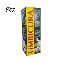Kit com 2 Umbicura 1L Bezerros Recém-Nascidos