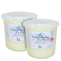 Kit Com 2 Un Cera De Palma Para Velas 100% Vegetal V&G 900Gr