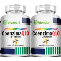 Kit Com 2 Un Coenzima Q10 100mg 240 Cápsulas - Bionutri