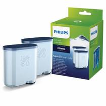 Kit Com 2 Un Filtro de Água e Calcário Philips AquaClean Reposição Máquinas de Café Automáticas Original