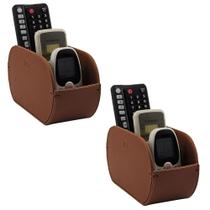 Kit com 2 unid de Porta Controle Remoto Organiz. Mesa Vayly