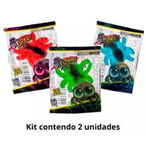 Kit com 2 unidades Bala Gelatina Diploko Spiders Sortidas