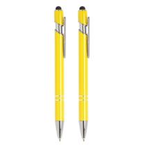 Kit Com 2 Unidades Canetas Touch Esferográfica Escrita Azul Kit Com 2 Unidades Canetas Touch Esferográfica Escrita Azul