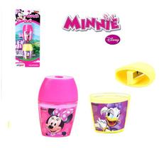 Kit com 2 Unidades de Apontador com Deposito Minnie e Margarida Kit com 2 Unidades de Apontador com Deposito Minnie e Margarida