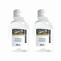 Kit Com 2 Unidades De Base Incolor Profissional Laccor 120ml Cada Kit Com 2 Unidades De Base Incolor Profissional Laccor 120ml Cada
