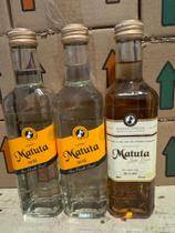 Kit Com 2 Unidades de Cachaça Matuta Cristal 300ml + 1 Unidade de Cachaça Matuta Mel e Limão 300Ml