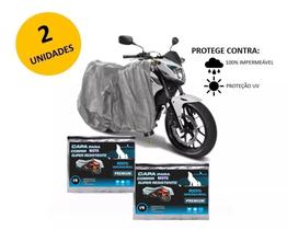 Kit Com 2 Unidades De Capa Para Cobrir Proteger Moto