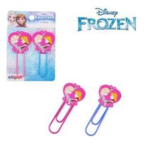 Kit com 2 Unidades de Clipes Grande 3D Frozen Kit com 2 Unidades de Clipes Grande 3D Frozen