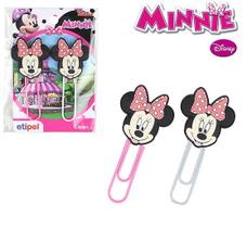 Kit com 2 Unidades de Clipes Grande 3D Minnie Mouse Disney Kit com 2 Unidades de Clipes Grande 3D Minnie Mouse Disney