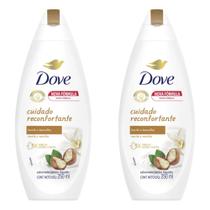 Kit com 2 Unidades de Dove Sabonete Líquido Uso Diário 250Ml Karité