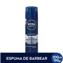 Kit com 2 Unidades de Espuma de Barbear Nivea Men Original Protect com 200ml