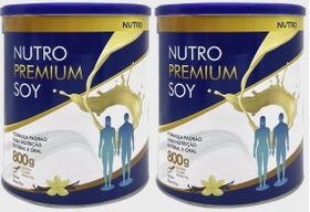 KIt com 2 unidades de Nutro Premium Soy Lata 800g
