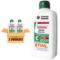 KIT Com 2 Unidades de Óleo 2 Tempos Stihl 500ml Alto Poder de Lubrificação e Condicionador de Metais