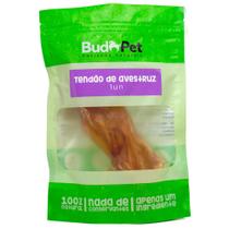 Kit com 2 unidades de Petisco Natural para Cães e Gatos - Tendão de Avestruz - Budopet
