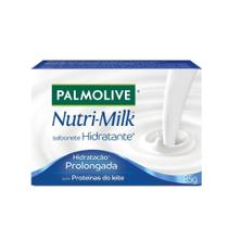 Kit com 2 Unidades de Sabonete Barra Palmolive Nutri-Milk 85g