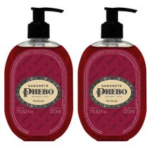 Kit com 2 Unidades de Sabonete Líquido Patchouly 320ml Phebo