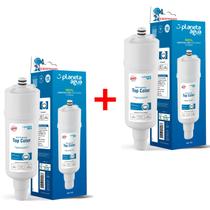 Kit com 2 Unidades do Refil da Planeta Água Modelo Top Color Compatível com o Purificador de Água da Colormaq Código 1075