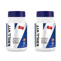 Kit com 2 unidades -Óleo de Krill 60 Capsulas Vitafor