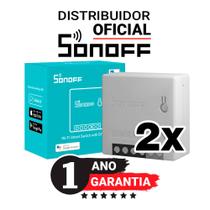 Kit com 2 unidades Sonoff Mini R2 (MINIR2)