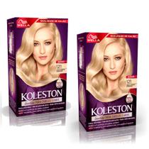 Kit com 2 unidades Tintura Koleston Louro Especial Claríssimo Acinzentado 121 Kit com 2 unidades Tintura Koleston Louro Especial Claríssimo Acinzentado 121