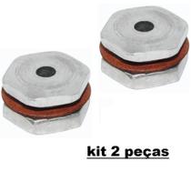 Kit com 2 Válvulas de Segurança Selo Rochedão Panela de Pressão 18mm Rosca 12mm Kit com 2 Válvulas de Segurança Selo Rochedão Panela de Pressão 18mm Rosca 12mm