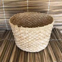 Kit com 2 Vasos cachepô M e G em palha