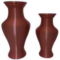 Kit Com 2 Vasos Decorativos Modelo Grego Ecológico
