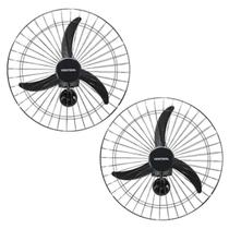 Kit com 2 Ventiladores 60 CM New Parede Ventisol 220V