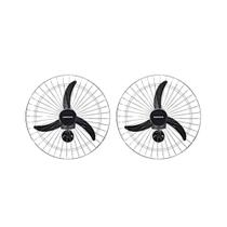 Kit com 2 Ventiladores 60cm NEW parede Bivolt - Ventisol Kit com 2 Ventiladores 60cm NEW parede Bivolt - Ventisol