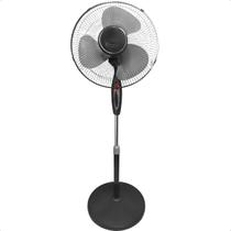 Kit com 2 Ventiladores de Coluna 127V 45W 3 Pás com Altura Ajustável até 130cm Preto Kit com 2 Ventiladores de Coluna 127V 45W 3 Pás com Altura Ajustável até 130cm Preto