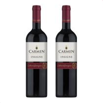 Kit com 2 - Vinho Tinto Chileno Carmen Insigne 750 ml Kit com 2 - Vinho Tinto Chileno Carmen Insigne 750 ml